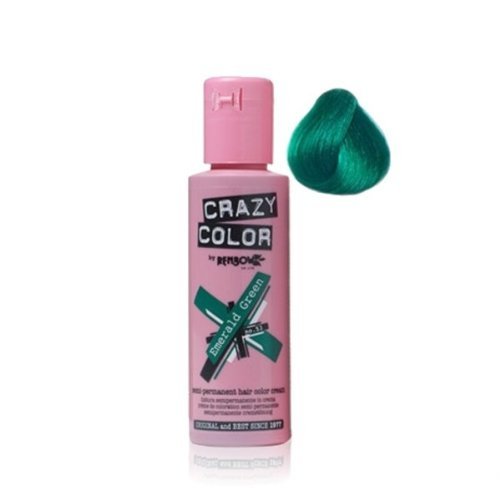 Renbow Crazy Color Emerald Green 53 Crema colorata semi-permanente per capelli