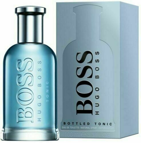 Image of        Hugo Boss Men's Boss Bottled Tonic Eau de Toilette Spray, 100 ml