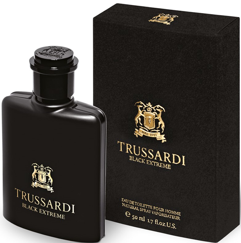 Image of Black Extreme by Trussardi for Men - 50 ml Eau de Toilette Spray