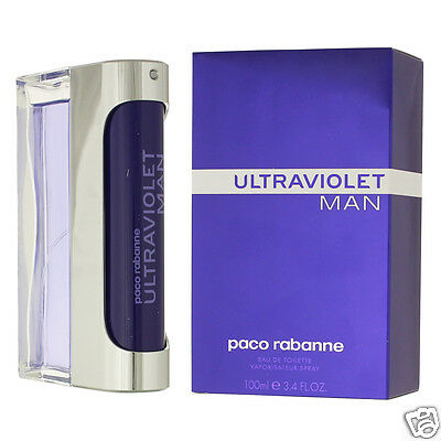 Image of        Men's Ultraviolet by Paco Rabanne Eau de Toilette Spray - 100 ml