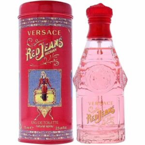 Versus Versace Red Jeans Eau De Toilette Spray for Women 75 ml