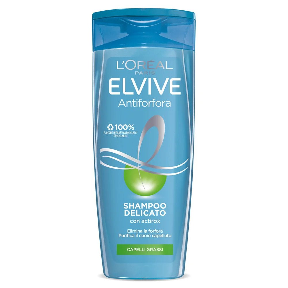 Image of L'Oreal Elvive Antiforfora Shampoo 400 ml Capelli Grassi