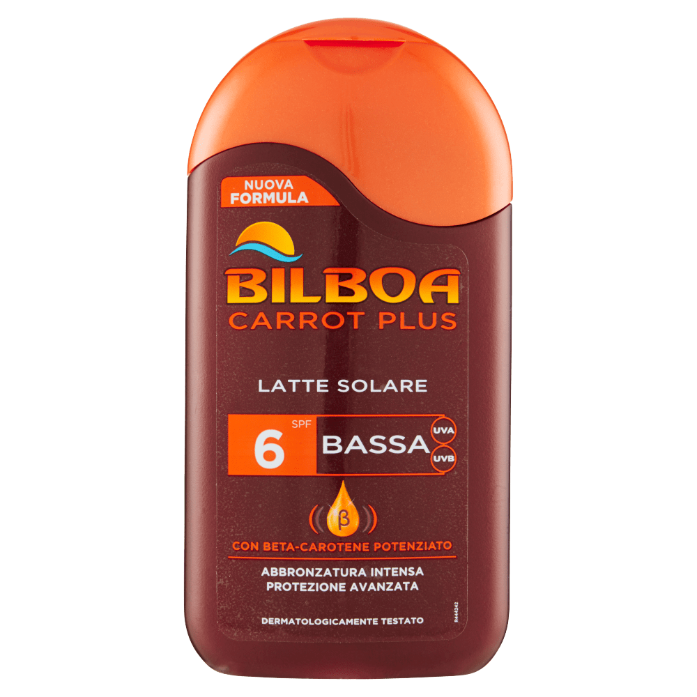 Image of Bilboa Carrot Plus Latte Solare SPF 6 200 ml