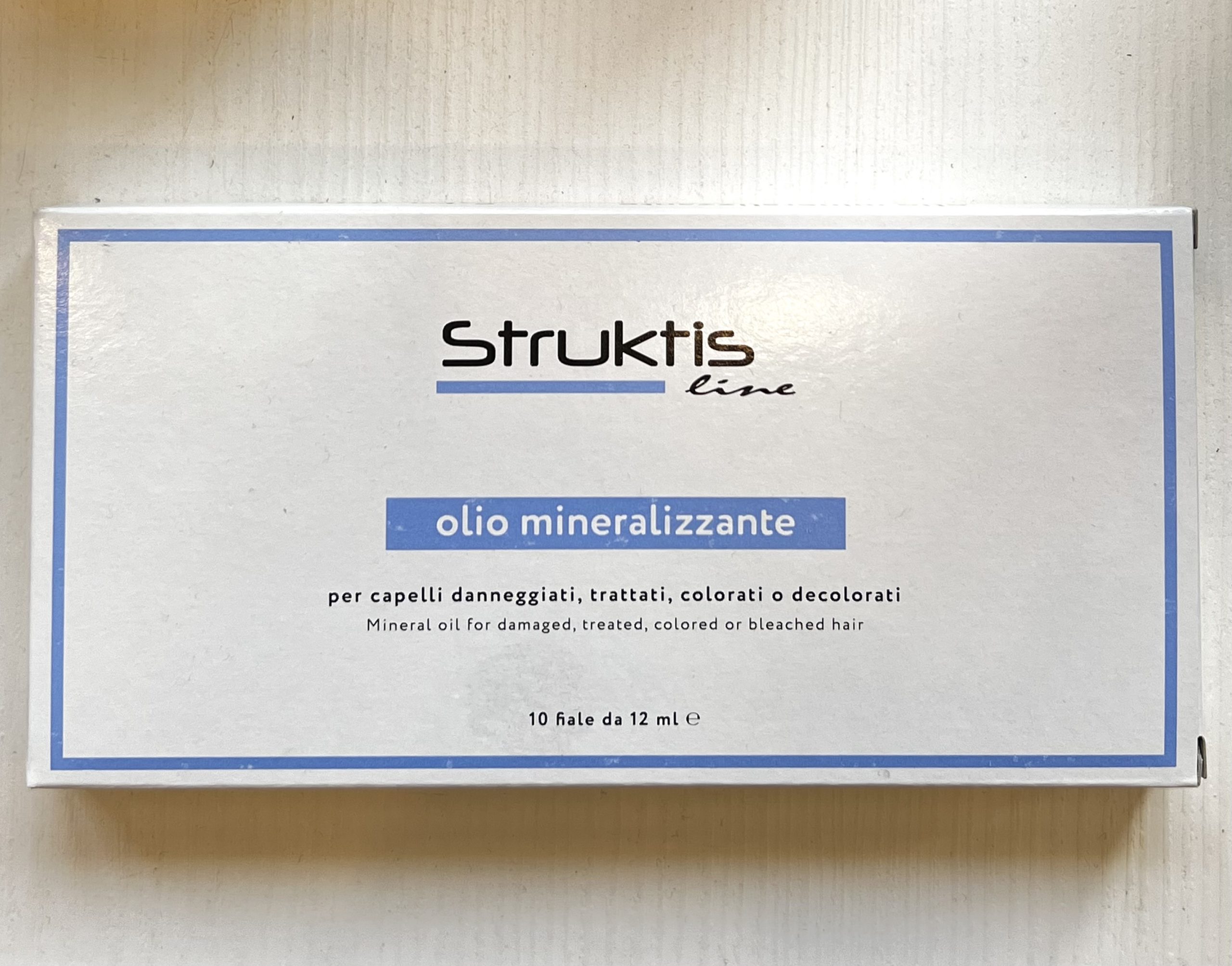 Struktis Olio Mineralizzante Ristrutturante 10 Fiale Da 12 Ml