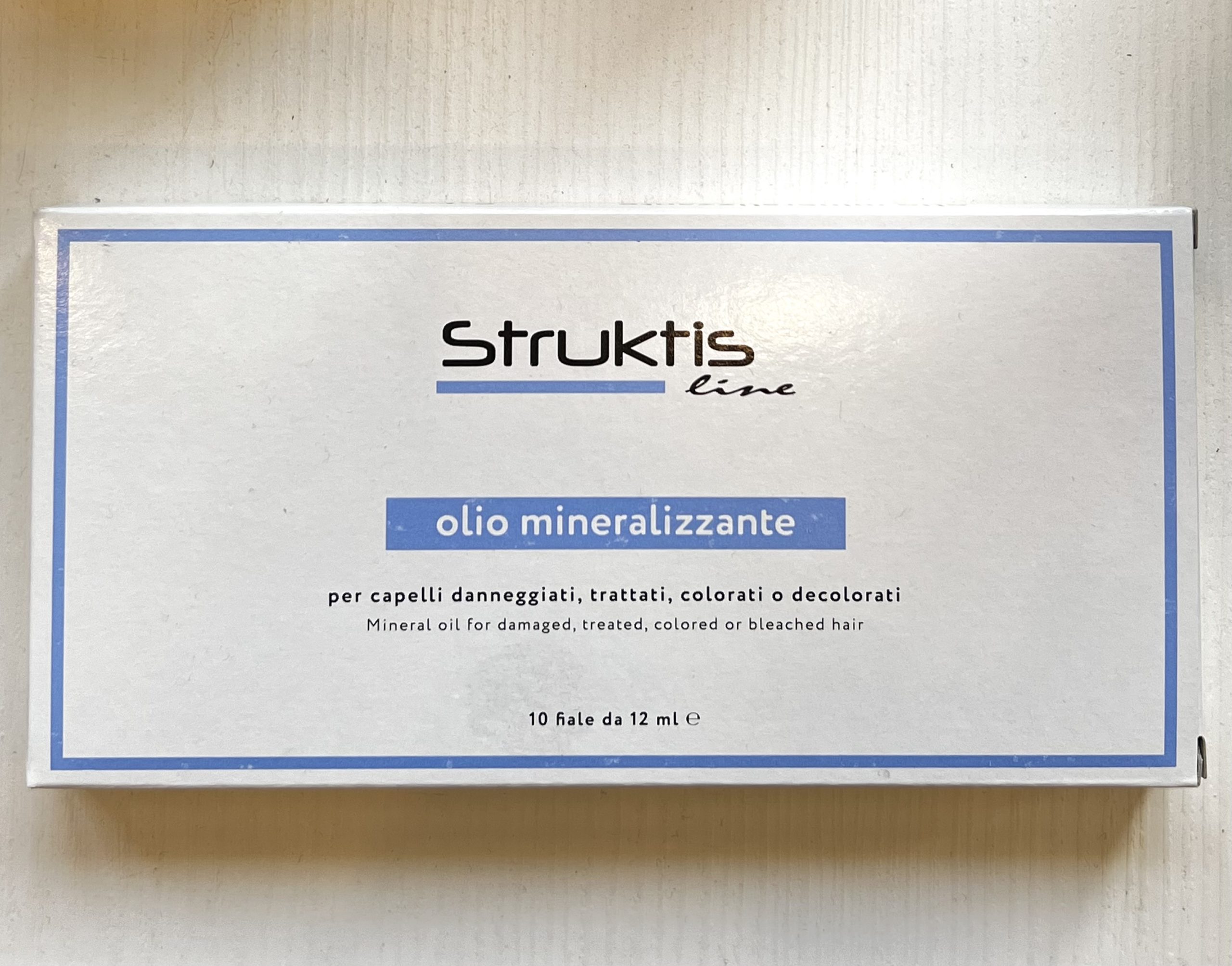 Image of Struktis Olio Mineralizzante Ristrutturante 10 Fiale Da 12 Ml