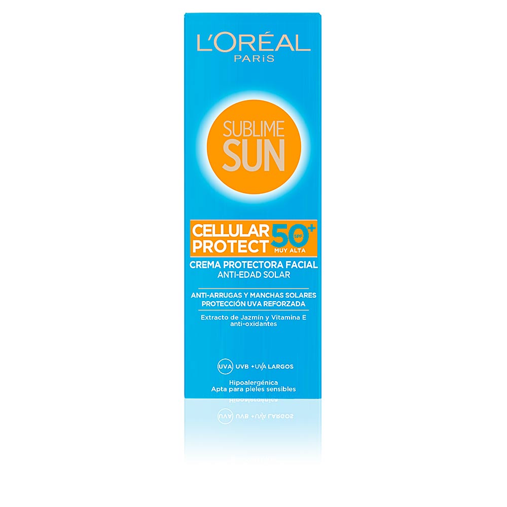 L'Oreal Sublime Sun Facial Cellular Protect Crema Protezione Solare Viso SPF50 75 ml
