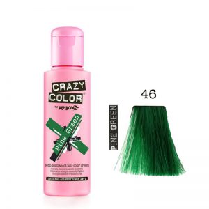 Renbow Crazy Color Hair Color – Pine Green 46 Crema colorata semi-permanente per capelli