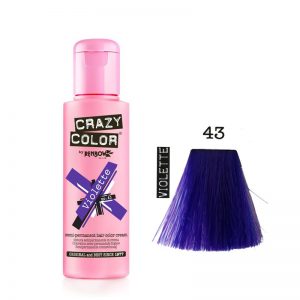 Renbow Crazy Color Violette – 43 Crema colorata semi-permanente per capelli