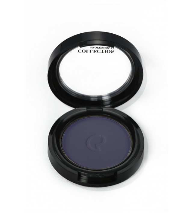 Collection Professional Ombretto Compatto Matto - Matt Eyeshadow Silky Touch - 12 Colori - Night Blue