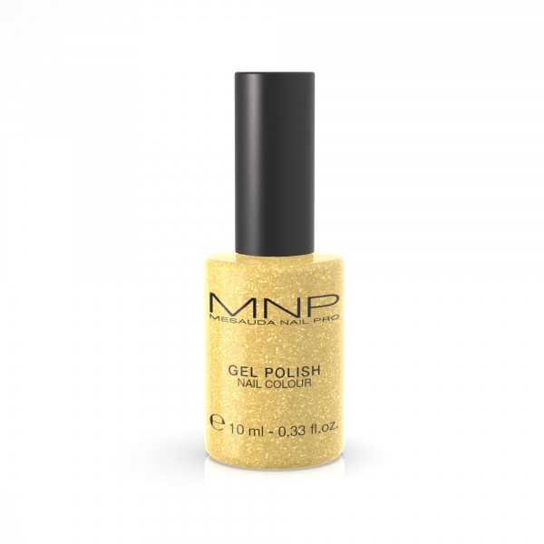 Image of Mesauda Nail Pro Gel Polish Nail Colour - Disponibile in 120 colori - Oh My Gold