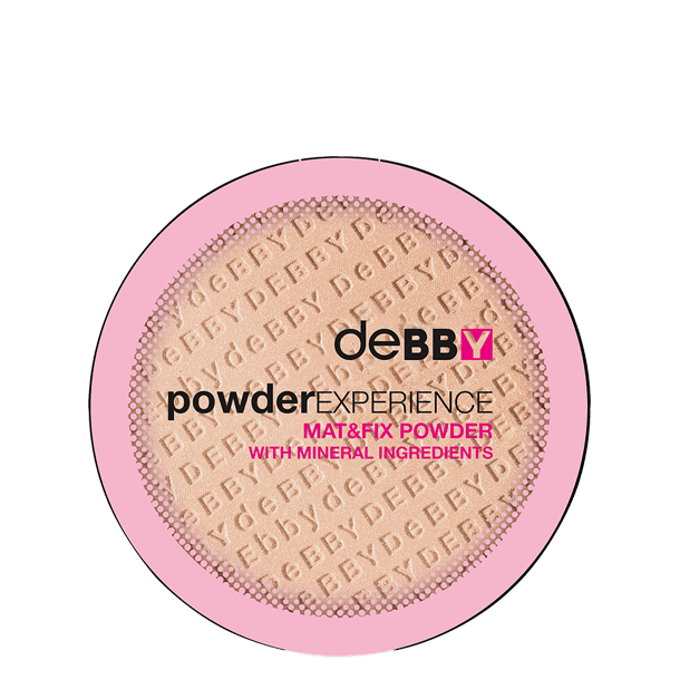 Debby powderEXPERIENCE MAT&FIX POWDER - disponibile in 4 colori - 01 nude