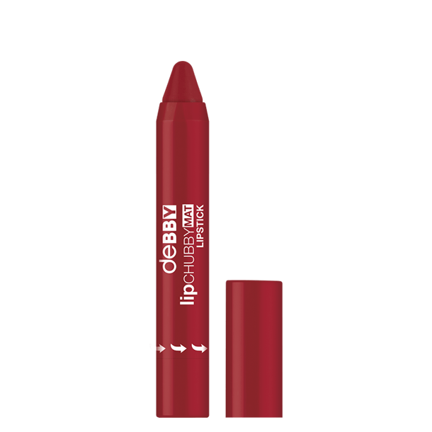 Image of Debby lipCHUBBY MAT LIPSTICK- 12 colori - 04 cherry