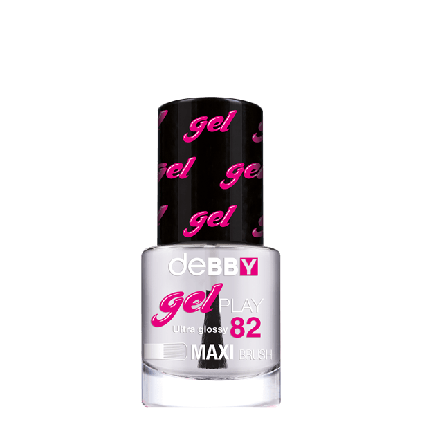 Debby smalto gelPLAY - disponibile in 32 colori - 82 trasparent