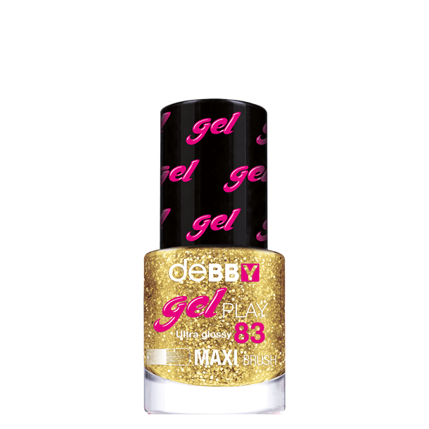 Image of        Debby smalto gelPLAY - disponibile in 32 colori - 83 glitter gold