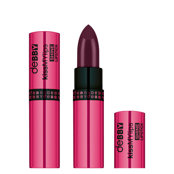 Rossetto Debby KissMYlips SHINE lipstick - 08 blackberry