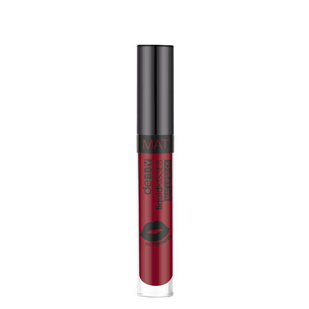 Debby liquidKISSES mat lipstick - 09 rouge noir