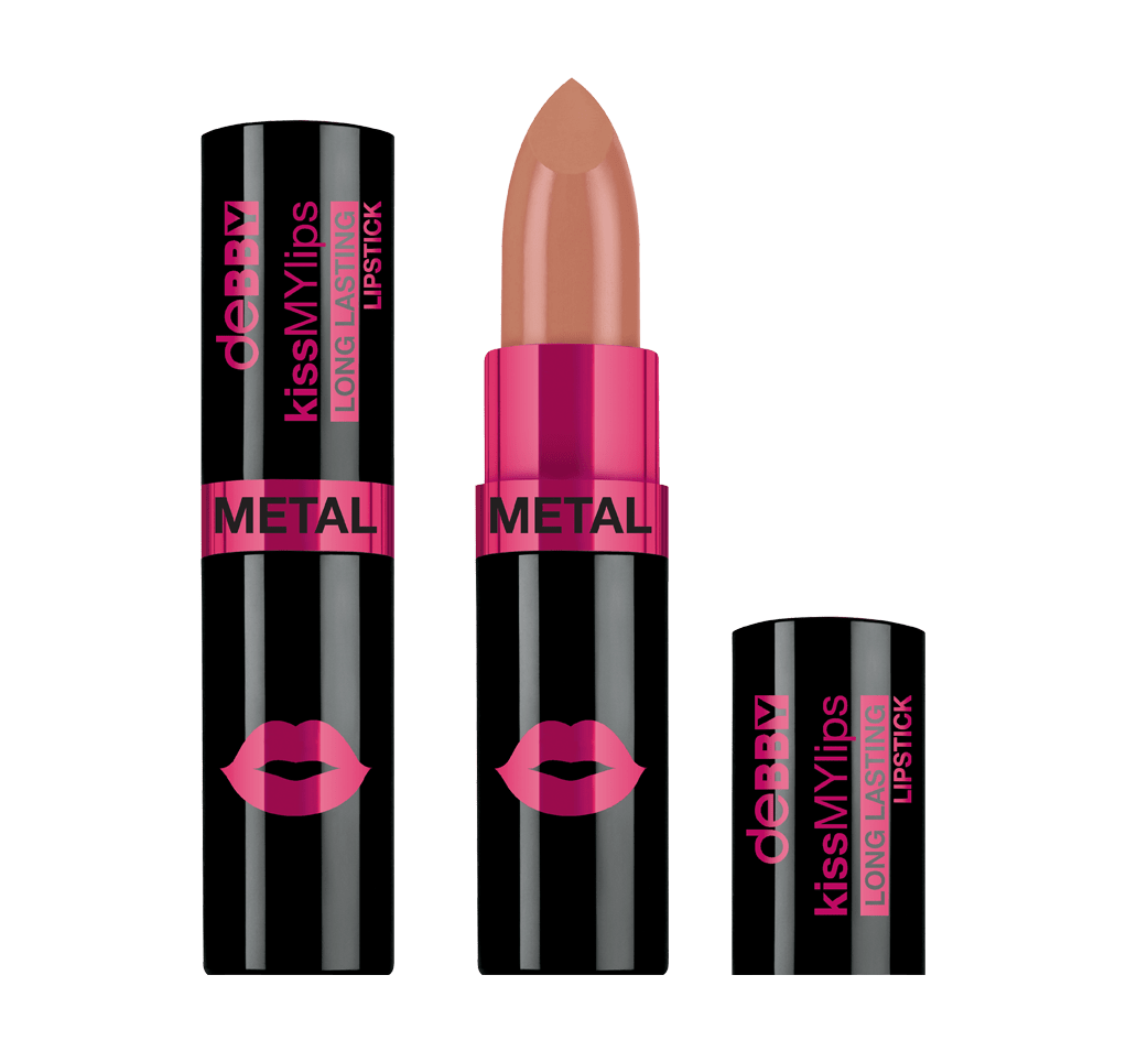 Debby kissMYlips  long lasting METAL lipstick - 16 gold metal