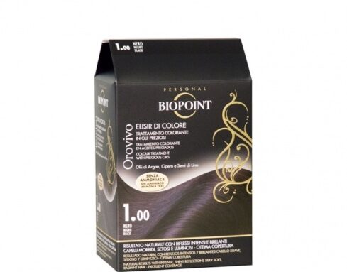 Image of BioPoint Oro Vivo Elisir di Colore - 1,00 Nero