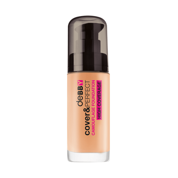 Debby cover&PERFECT CAMOUFLAGE FOUNDATION - Disponibile in 7 colori - 03 natural