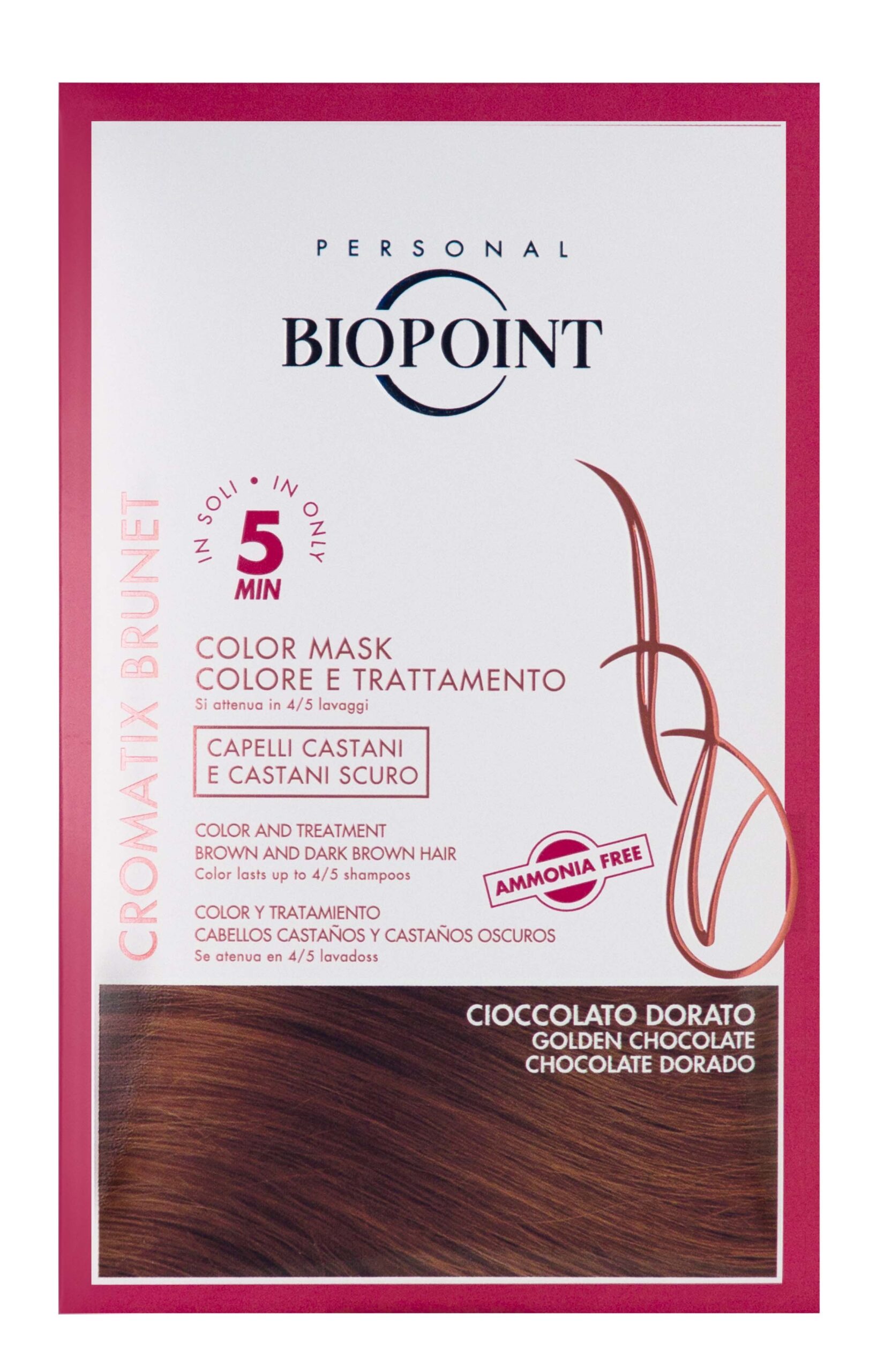 BIOPOINT Color Mask - Disponibile in 8 nuances - cioccolato dorato