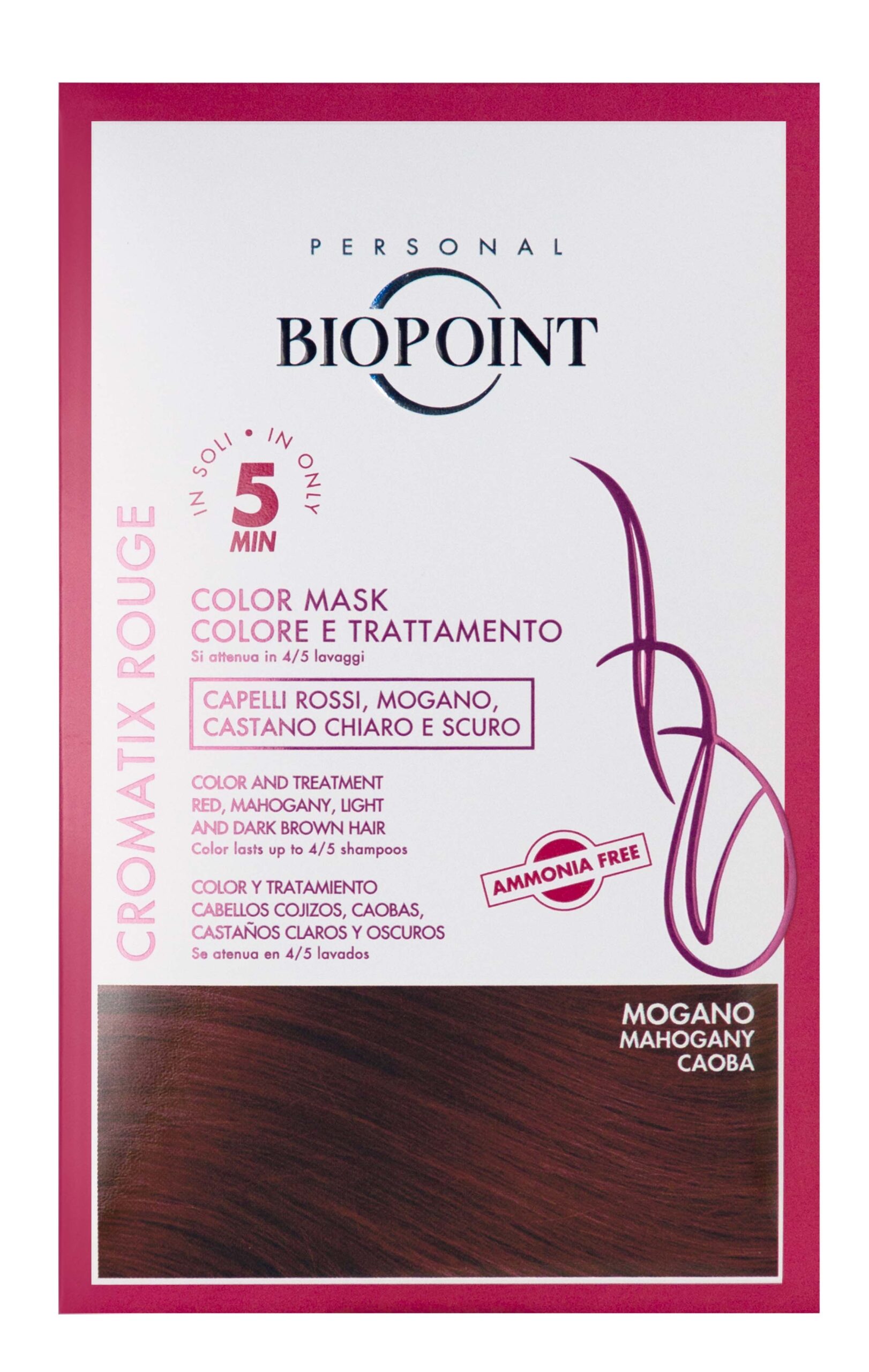 BIOPOINT Color Mask - Disponibile in 8 nuances - mogano