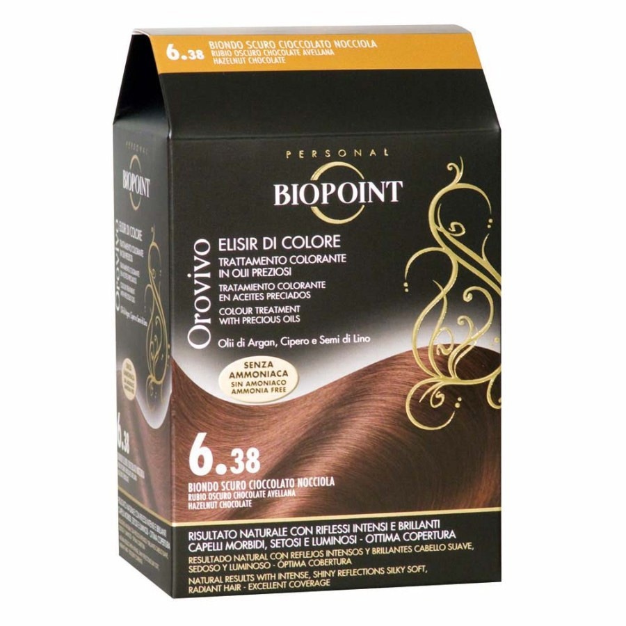 BioPoint Orovivo Elisir di Colore - 6,38 biondo scuro cioccolato
