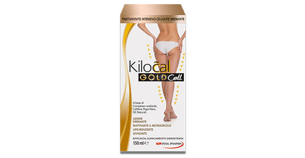 Image of KiloCal Gold Cell Trattamento Intensivo Cellulite Drenante - 150 ml