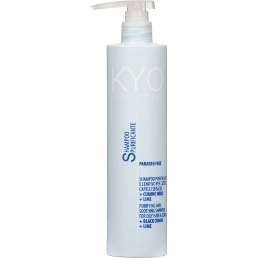 Kyo Shampoo Purificante e Lenitivo Balance System per Cute e Capelli Sebacei - 500 ml