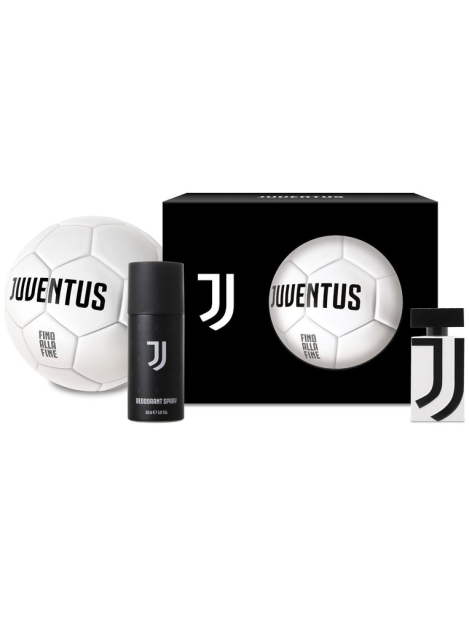 Image of Cofanetto Juventus Pallone + Eau de Toilette 50 ml + Deodorant Spray 150 ml