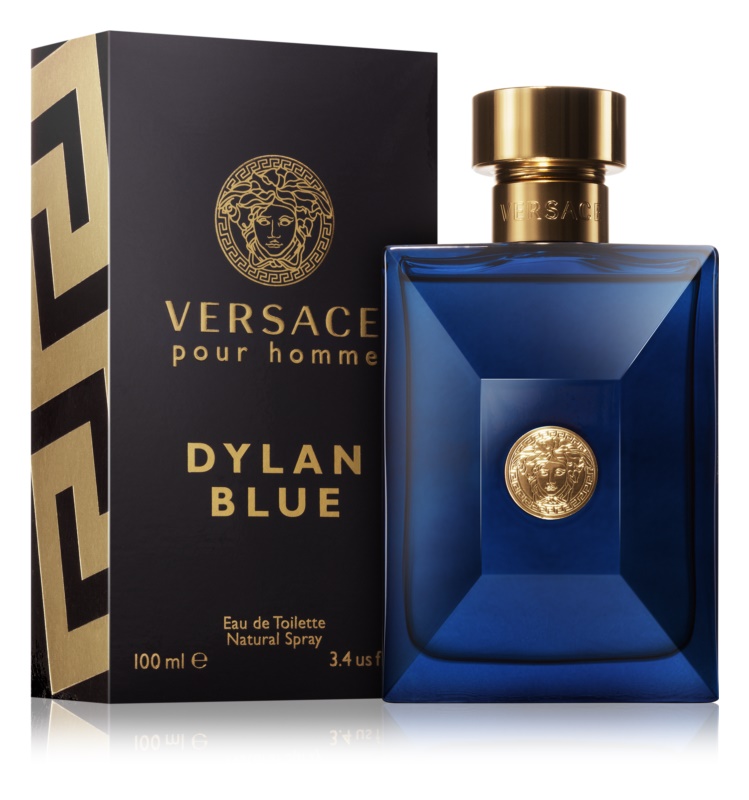 Image of Versace Men's Pour Homme Uomo Dylan Blue Eau de Toilette Spray - 100 ml