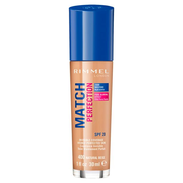 Image of Rimmel Match Perfection Fondotinta Liquido - 400 Natural Beige