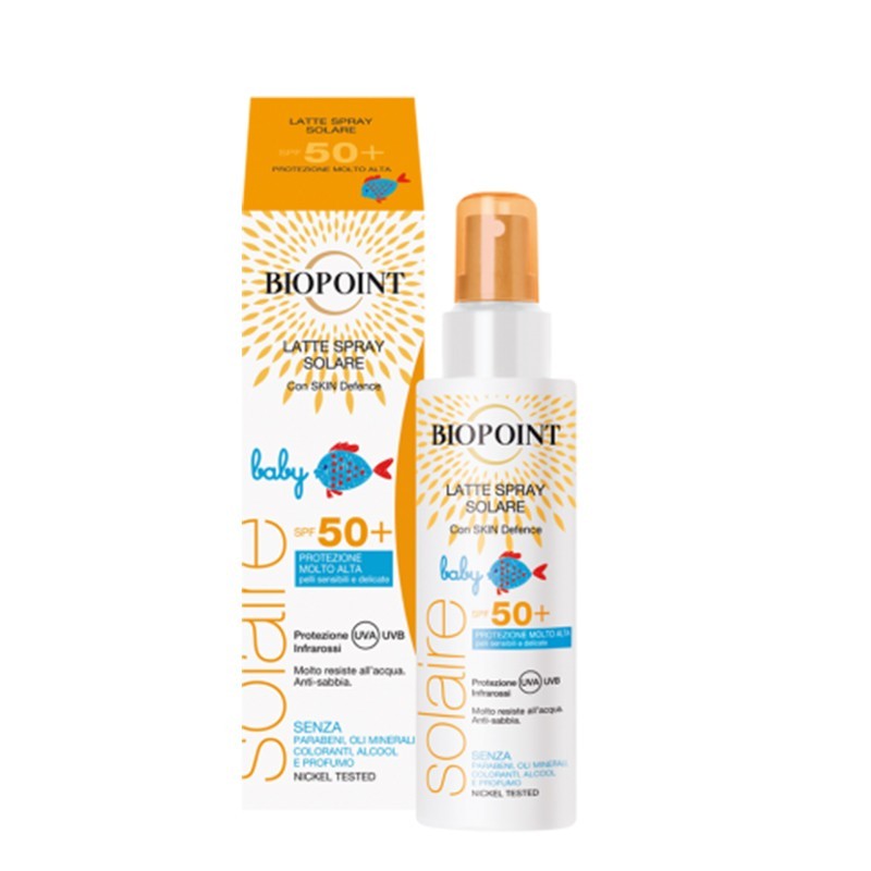 Biopoint Latte Spray Solare Baby Spf 50 + Protezione Molto Alta - 150 ml