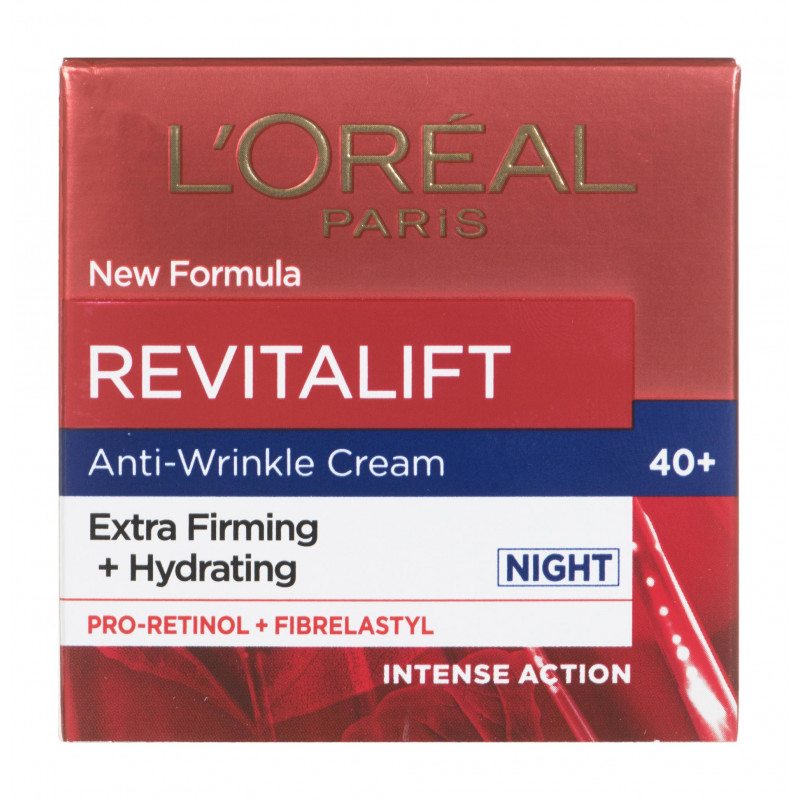Image of L'Oreal Revitalift Crema Anti-rughe Notte 40 + - 50 ml