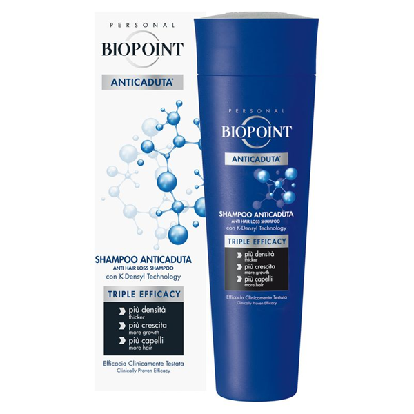Biopoint Shampoo Anticaduta con K-Densyl Technology 200 ml