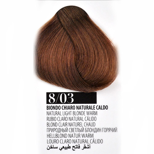 Image of Farmagan Tinta Capelli - 8.03 Biondo Chiaro Naturale Caldo