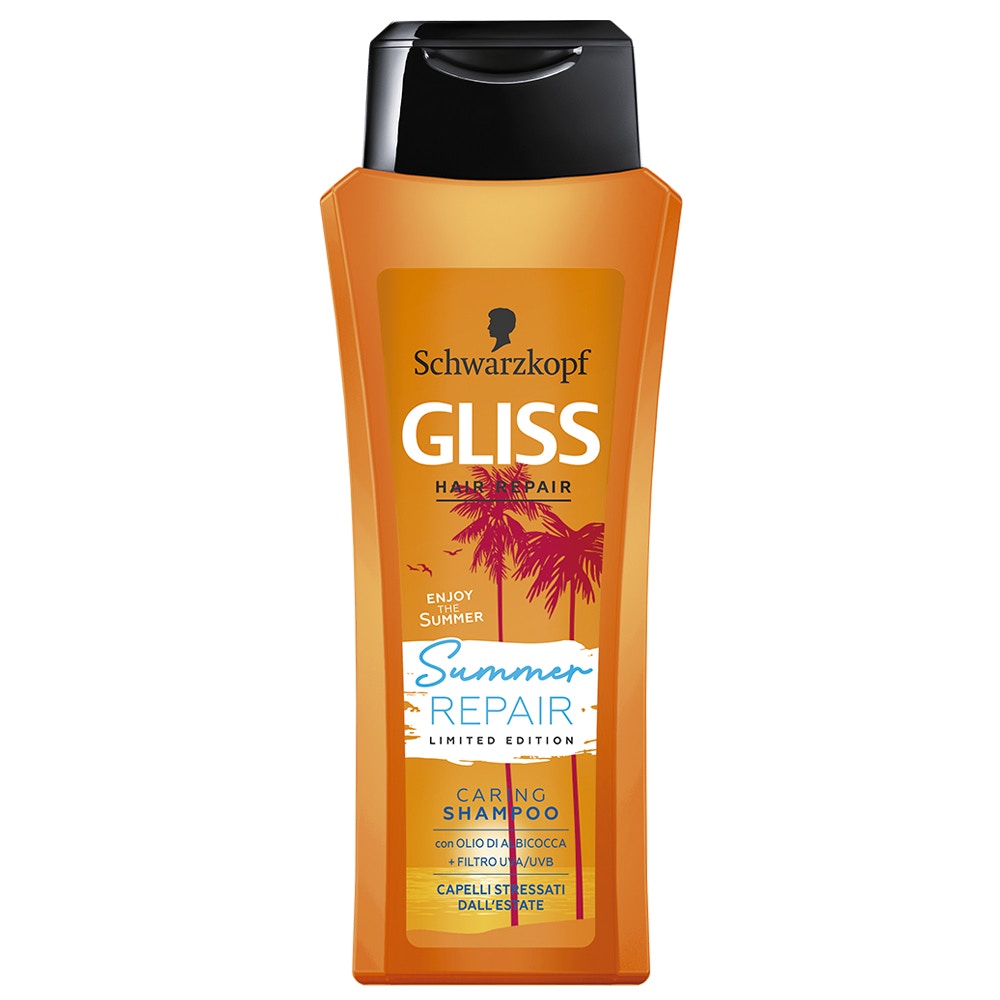 Image of Schwarzkopf Gliss Summer Repair Shampoo Limited Edition - 250 ml