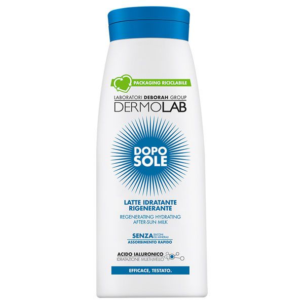 Image of        Dermolab Dopo Sole Latte Idratante e Rigenerante - 400 ml