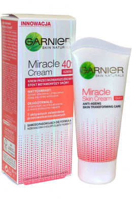Image of Garnier Skin Naturals Miracle Cream 40 + - 50 ml