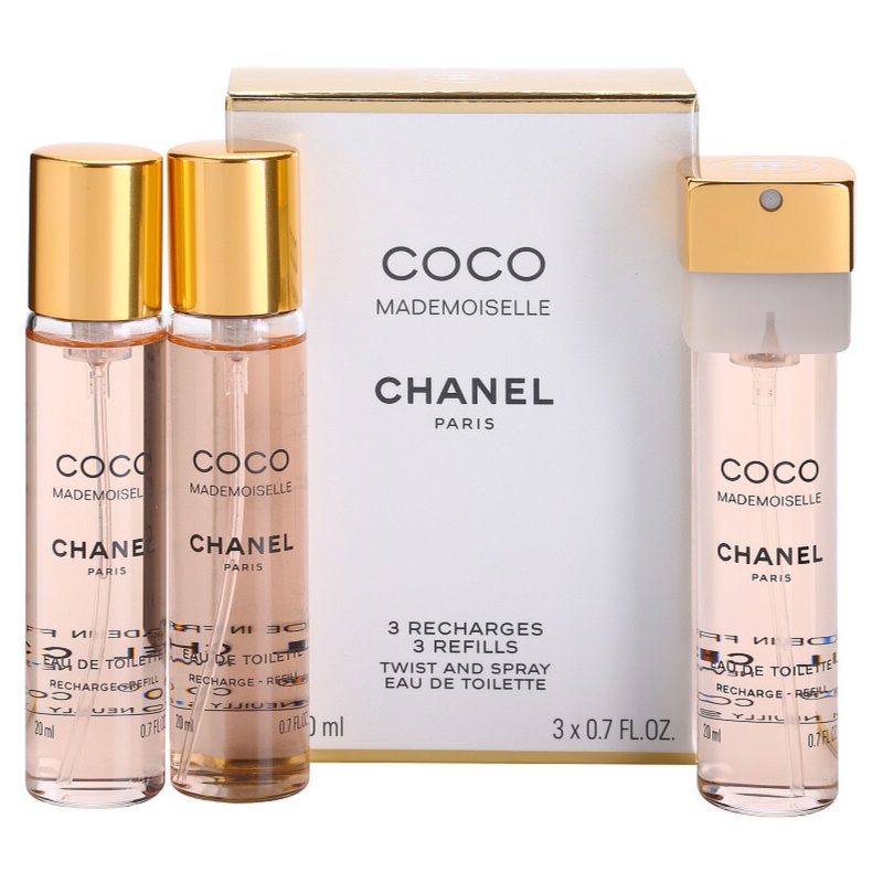 Image of Chanel Paris Coco Madamoiselle 3 Recharges 3 x 20 ml