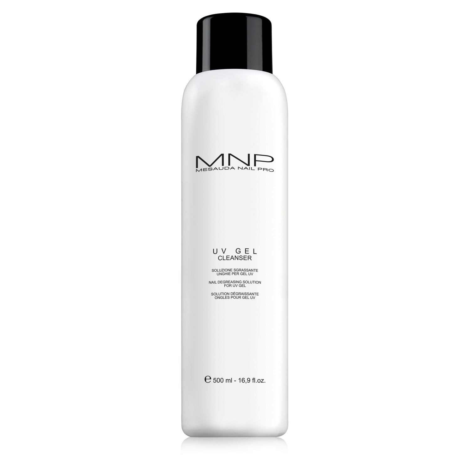 Image of        Mesauda Nail Pro Uv Gel Cleanser - Soluzione Sgrassante Per Gel UV - 500 ml