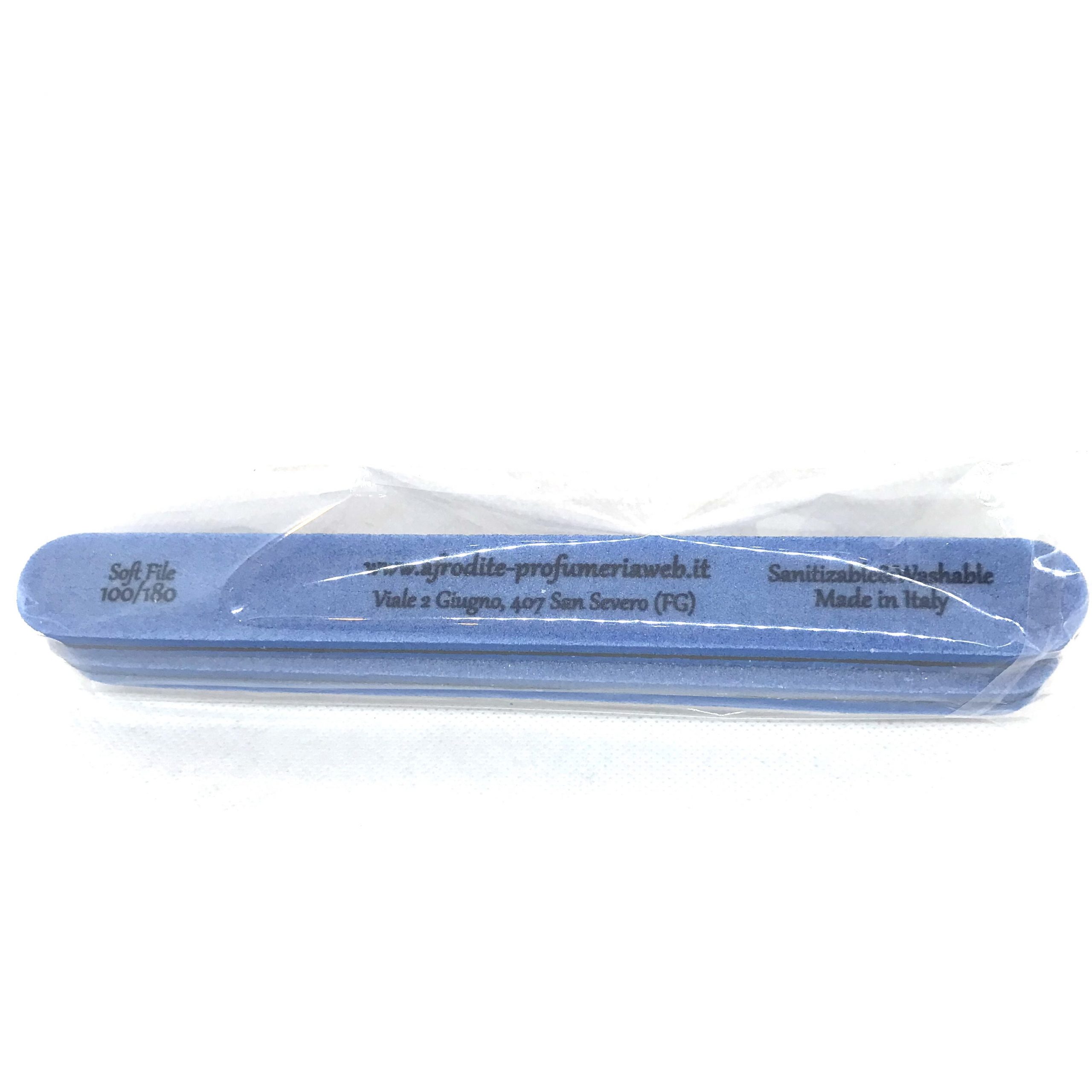 Afrodite Profumeria Lime Unghie 100/180 Soft File 2 Pezzi