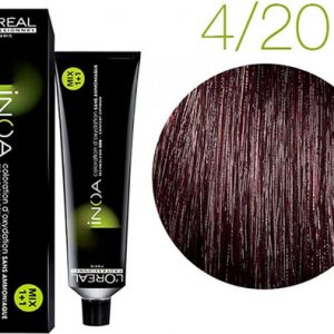 L'Oreal Inoa Tintura - 4.20 Castano Irisèe Intenso