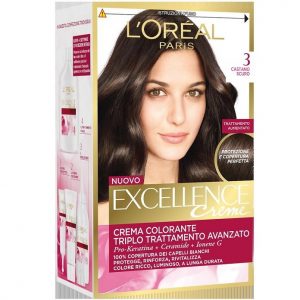 L'Oreal Colorazione Triplo Trattamento - 3 Castano Scuro