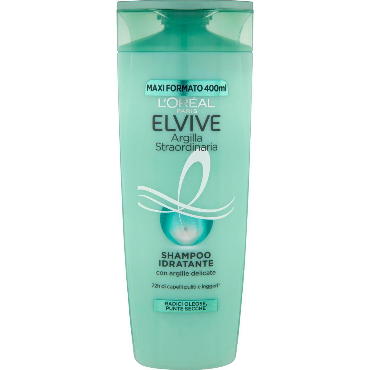Image of L'Oreal Elvive Shampoo Idratante Argilla - 400 ml