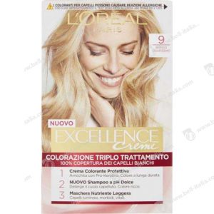 L'Oreal Colorazione Triplo Trattamento - 9 Biondo Chiarissimo