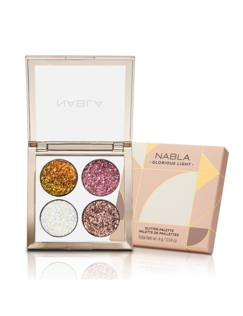 Image of Nabla Glorious Light Glitter Palette