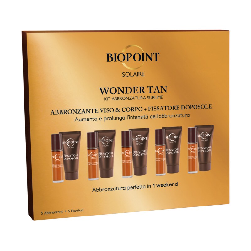 Image of        Biopoint Solaire Wonder Tan Kit Abbronzatura