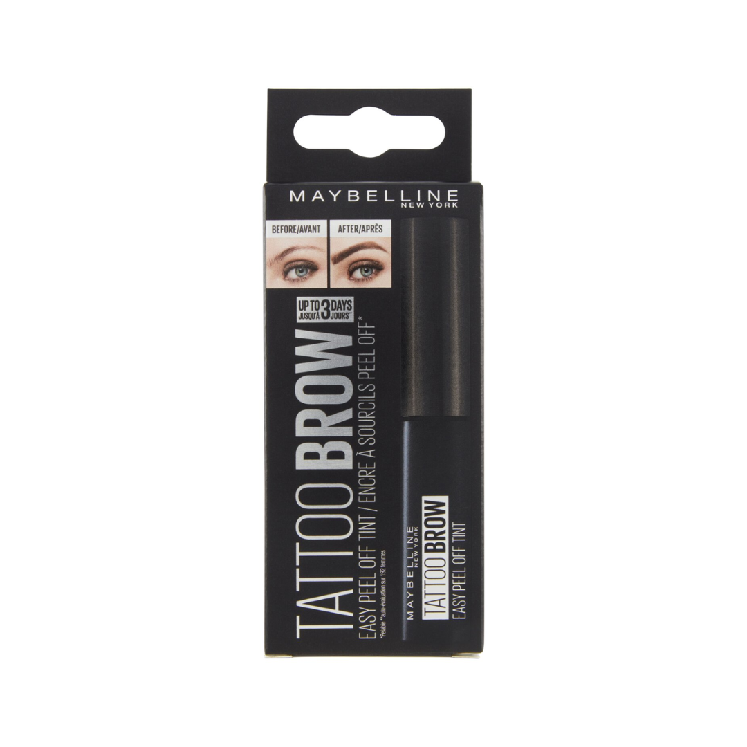 Image of Tattoo Brow Easy Peel Off Tint Maybelline - Black Brown