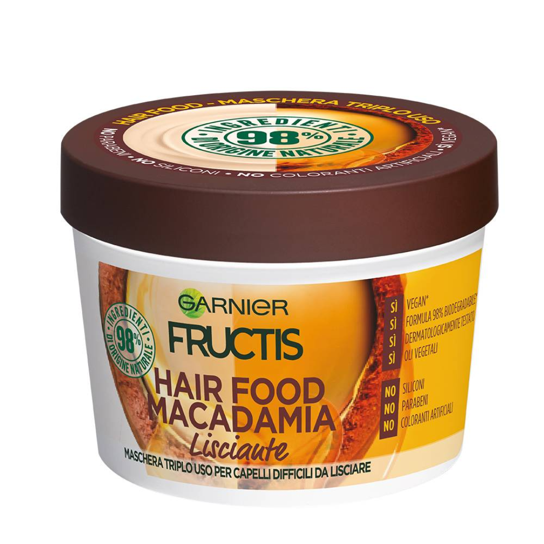 Image of Garnier Fructis Hair Food Macadamia Maschera Capelli - 390 ml