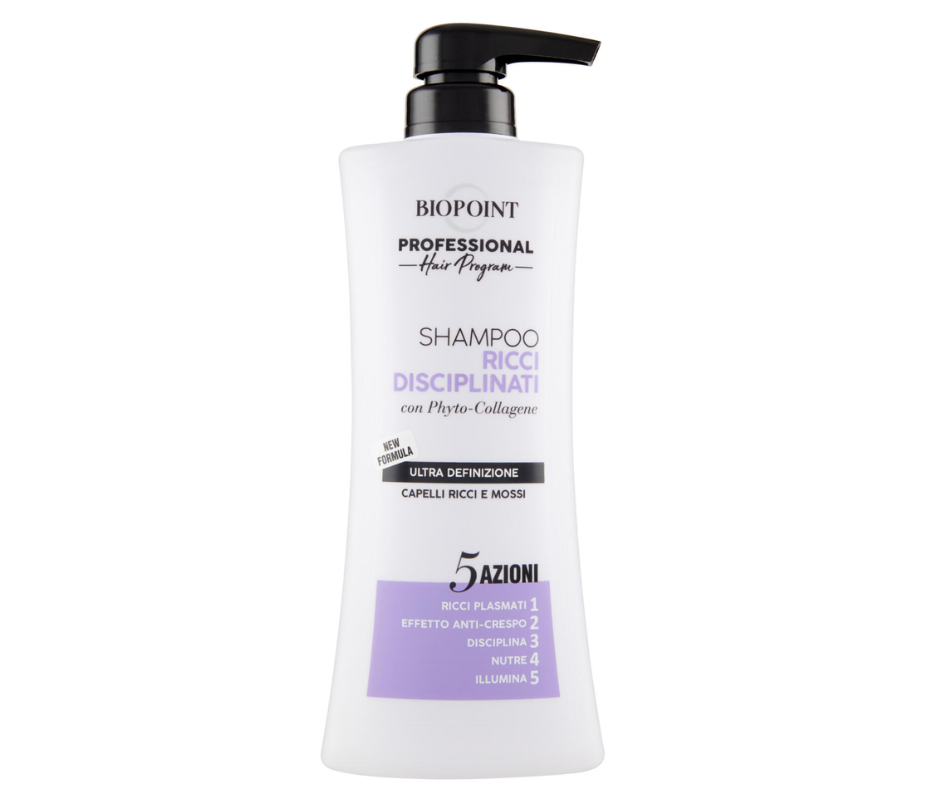 Image of        Biopoint Shampoo Ricci Disciplinati 400 ml